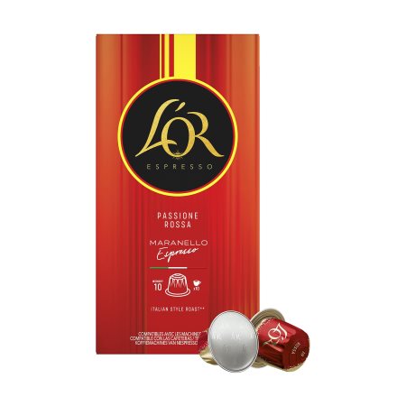 L'OR Καφές Espresso Maranelo Ristretto 10 κάψουλες συμβατές με μηχανή Nespresso 52g