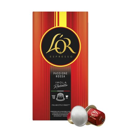 L'OR Καφές Espresso Imola Ristretto 10 κάψουλες συμβατές με μηχανή Nespresso 52g