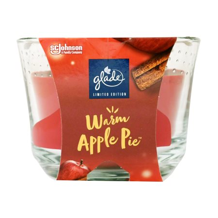 GLADE Αρωματικό Κερί Warm Apple Pie 240g