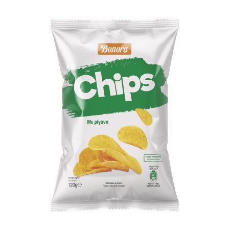 BONORA Πατατάκια με Ρίγανη 120g