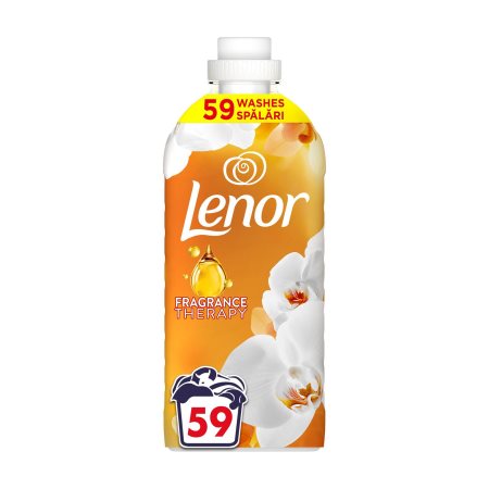 LENOR Fragrance Therapy Συμπυκνωμένο Μαλακτικό Ρούχων Gold Orchid & Vanilla 59 πλύσεις