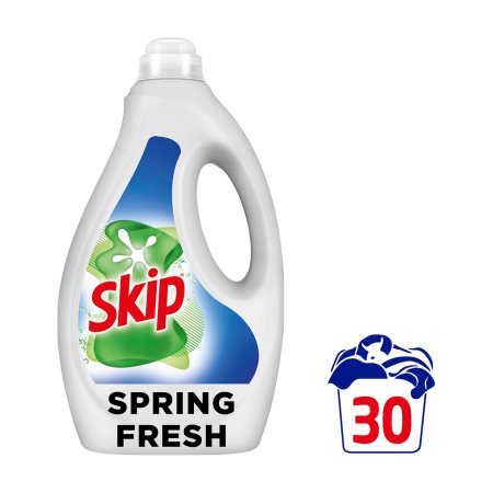 SKIP Απορρυπαντικό Πλυντηρίου Ρούχων Υγρό Spring Fresh 30 πλύσεις