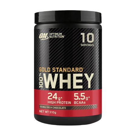 OPTIMUM NUTRITION Gold Standard Πρωτεΐνη Ορού Γάλακτος με γεύση Διπλή Σοκολάτα 310g