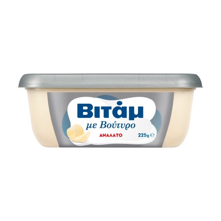 ΒΙΤΑΜ Μαργαρίνη με Βούτυρο Ανάλατο 225g 