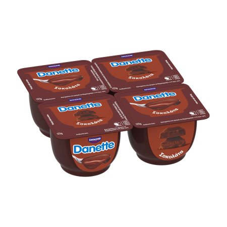 DANETTE Επιδόρπιο Σοκολάτα 4x125g