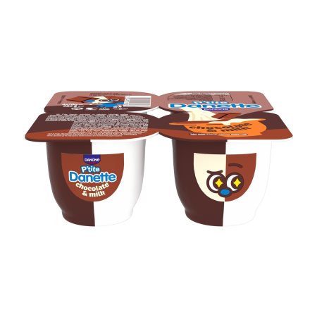 DANETTE P'tite Επιδόρπιο Σοκολάτα & Γάλα 4x70g