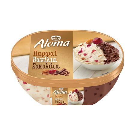 ALOMA Παγωτό Παρφέ Βανίλια Σοκολάτα 1010g (1900ml)