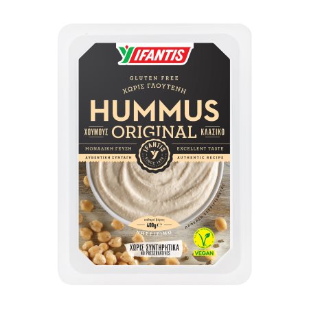 Χούμους IFANTIS Κλασικό Vegan Χωρίς γλουτένη 400g