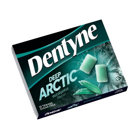 DENTYNE Deep Arctic Τσίχλες Ευκάλυπτος 16,8gr 