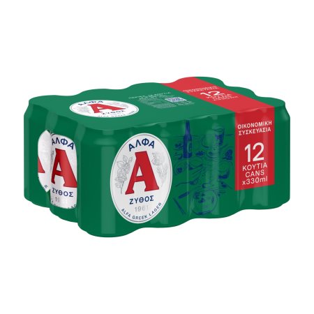 ΑΛΦΑ Μπίρα Lager 12x330ml