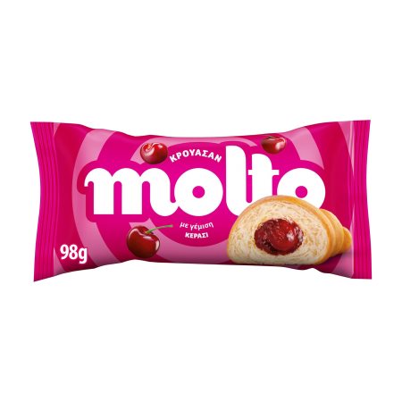 MOLTO Κρουασάν με γέμιση Κεράσι 98g