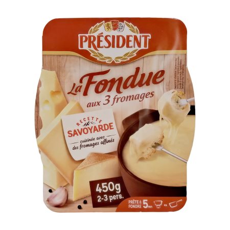 Μείγμα Τυριών PRESIDENT για Fondue 450g