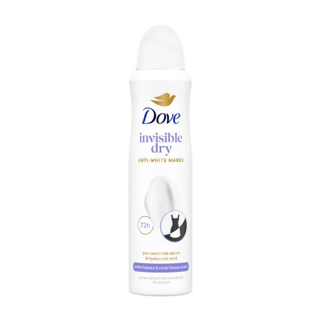 DOVE Advanced Care Αποσμητικό Σπρέι Invisible Dry 150ml