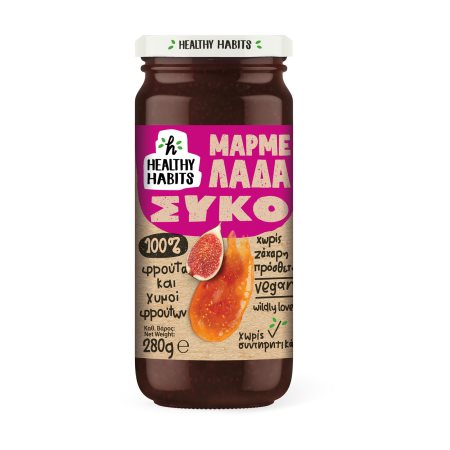 HEALTHY HABITS Μαρμελάδα Σύκο Vegan Χωρίς πρόσθετη ζάχαρη 280g