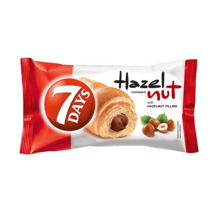 7DAYS Hazelnut Κρουασάν με γέμιση Φουντουκιού 70g