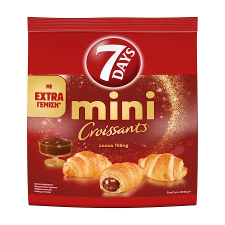 7DAYS Mini Κρουασάν με γέμιση Κακάο 103g