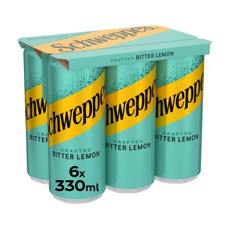 SCHWEPPES Mixer Bitter Lemon 6x330ml