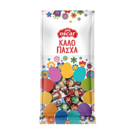 OSCAR Mini Πασχαλινά Σοκολατένια Αυγά & Λαγουδάκια Λευκό 230g