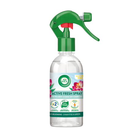AIRWICK Active Fresh Αρωματικό Χώρου Σπρέι Φρέζια 237ml