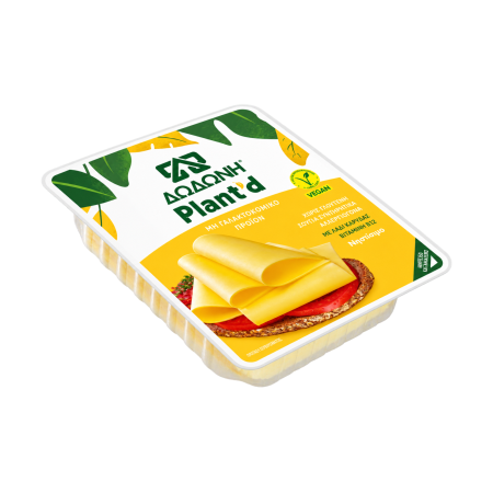 ΔΩΔΩΝΗ Plant'd σε φέτες Vegan Χωρίς γλουτένη Χωρίς λακτόζη 200g