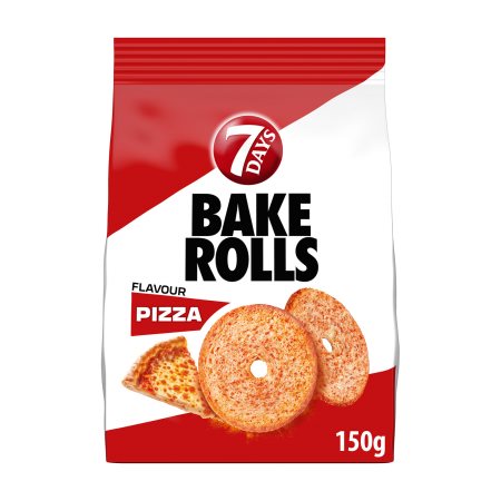 7DAYS Bake Rolls με γεύση Πίτσα 150g