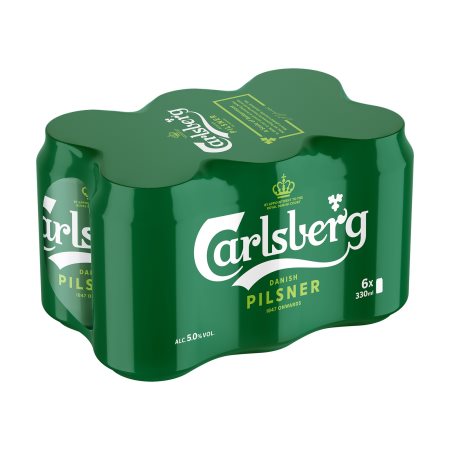 CARLSBERG Μπίρα Pilsner 6x330ml