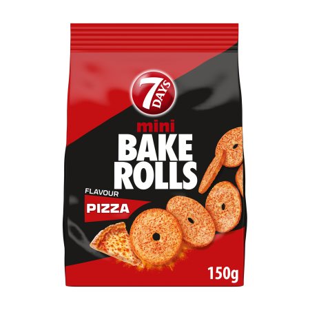 7DAYS Mini Bake Rolls με γεύση Πίτσα 150g