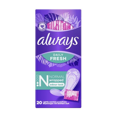 ALWAYS Daily Fresh Σερβιετάκια Normal 20τεμ