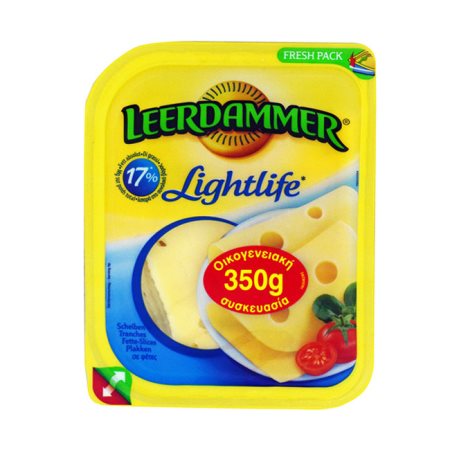 Τυρί LEERDAMMER Light σε φέτες 350gr