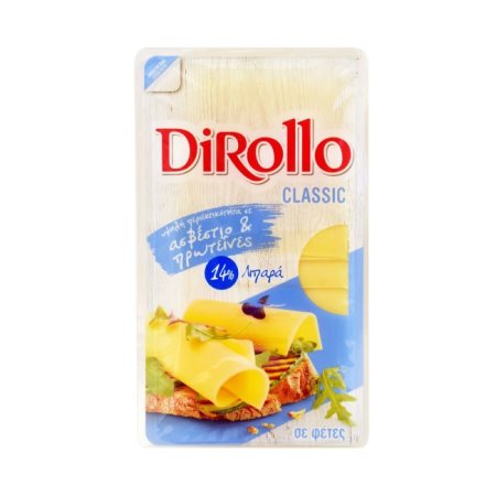 Τυρί DIROLLO Classic Ημίσκληρο σε φέτες 175gr
