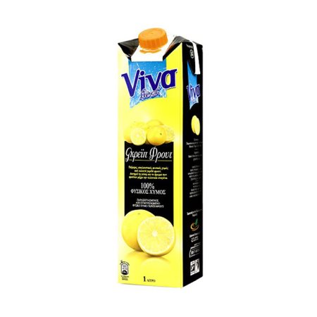VIVA Fresh Χυμός Φυσικός Γκρεϊπ Φρουτ 1lt