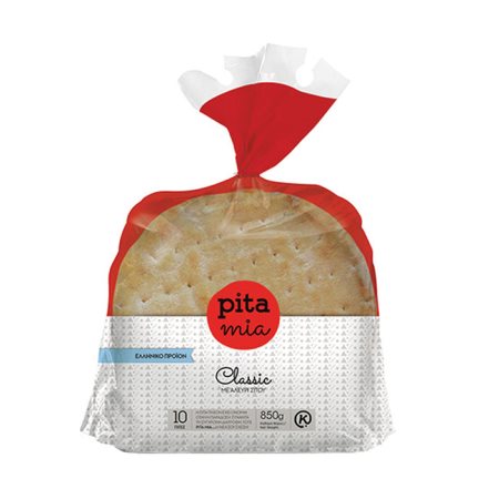 PITA MIA Classic Πίτες Σίτου 10τεμ 850gr