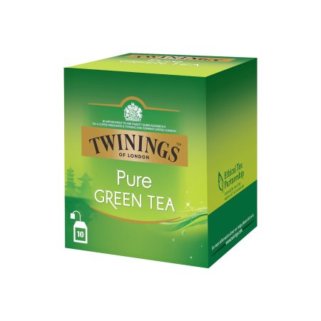 TWININGS Πράσινο Τσάι Pure Green 10 φακελάκια x2gr