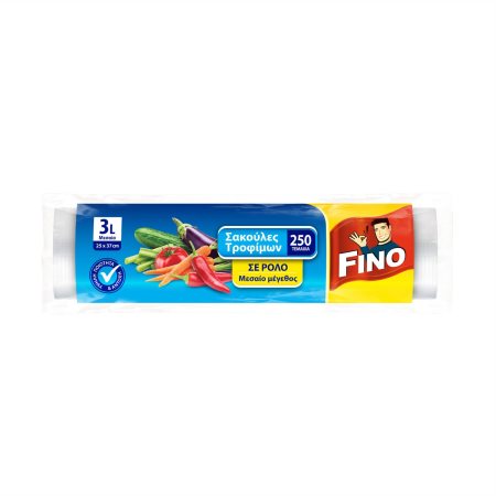FINO Σακούλες Τροφίμων 3lt 250τεμ