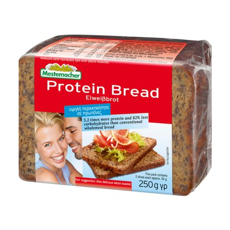 MESTEMACHER Ψωμί Σίκαλης με Πρωτεΐνες 250gr