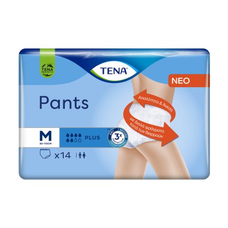 TENA Pants Plus Εσώρουχα Ακράτειας Medium 14τεμ
