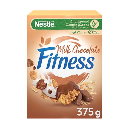 NESTLE Fitness Choco Δημητριακά με Σοκολάτα Γάλακτος 375gr