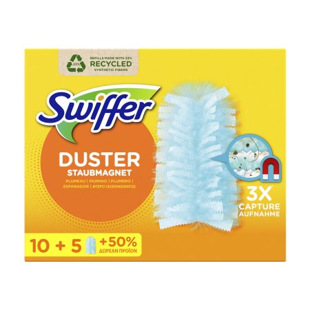 SWIFFER Dusters για Ξεσκόνισμα 10τεμ +5 Δώρο