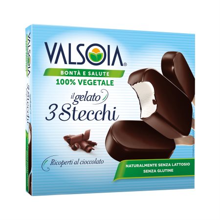 VALSOIA Παγωτό Ξυλάκι Vegan Χωρίς λακτόζη 3x33gr 