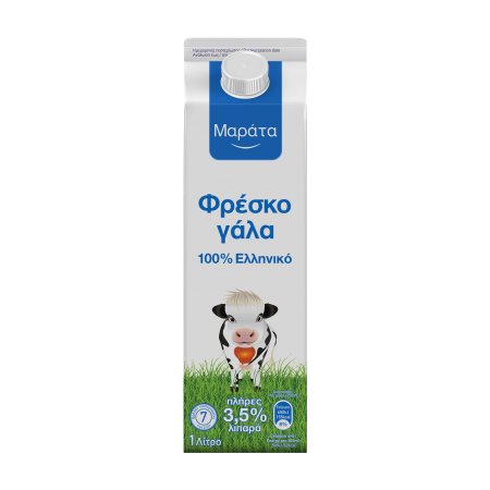 ΜΑΡΑΤΑ Φρέσκο Γάλα Πλήρες 3,5% 1lt