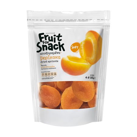 FRUIT FOR SNACK Βερίκοκα Αποξηραμένα 200gr