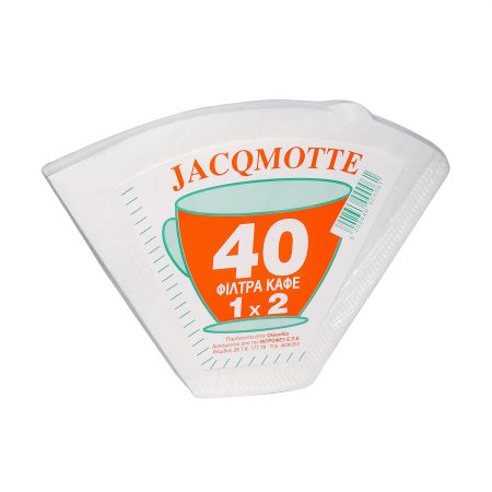 JACQMOTTE Φίλτρα Καφέ Νο1x2 40τεμ