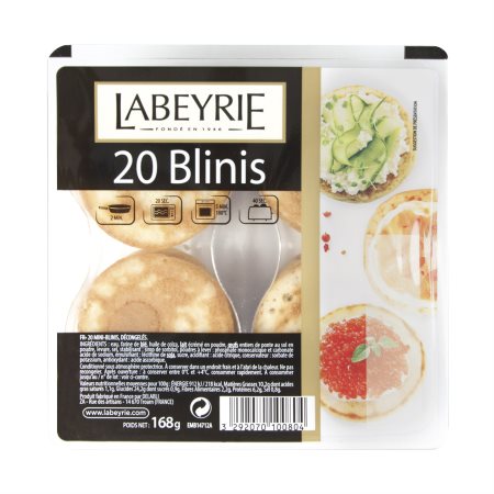 LABEYRIE Blinis Καναπεδάκια 20τεμ 168gr