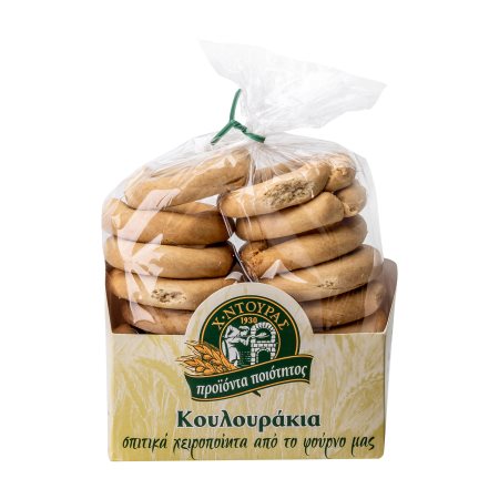 ΝΤΟΥΡΑΣ Κουλουράκια Χειροποίητα 400g