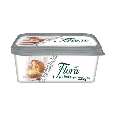 FLORA Μαργαρίνη Soft με Βούτυρο 225g