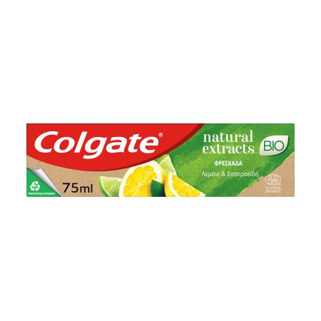COLGATE Οδοντόκρεμα Naturals Extracts Λεμόνι 75ml