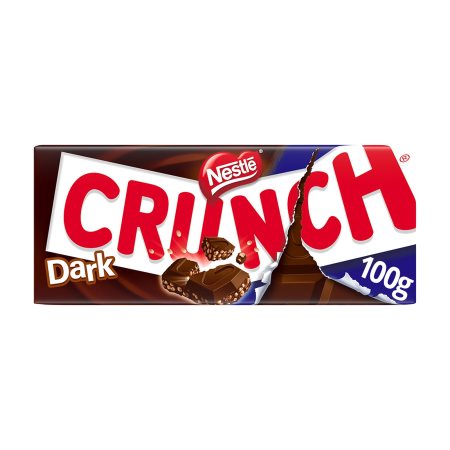 CRUNCH Dark Σοκολατα Υγείας Χωρίς γλουτένη 100gr