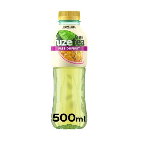 FUZETEA Ice Tea Πράσινο τσάι Passionfruit Χωρίς ζάχαρη 500ml