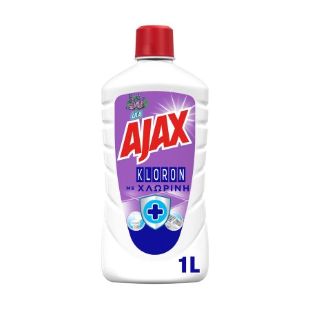AJAX Kloron Καθαριστικό  Υγρό Γενικής Χρήσης Lila 1lt