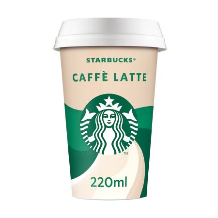 STARBUCKS Ρόφημα Καφέ Latte 220ml